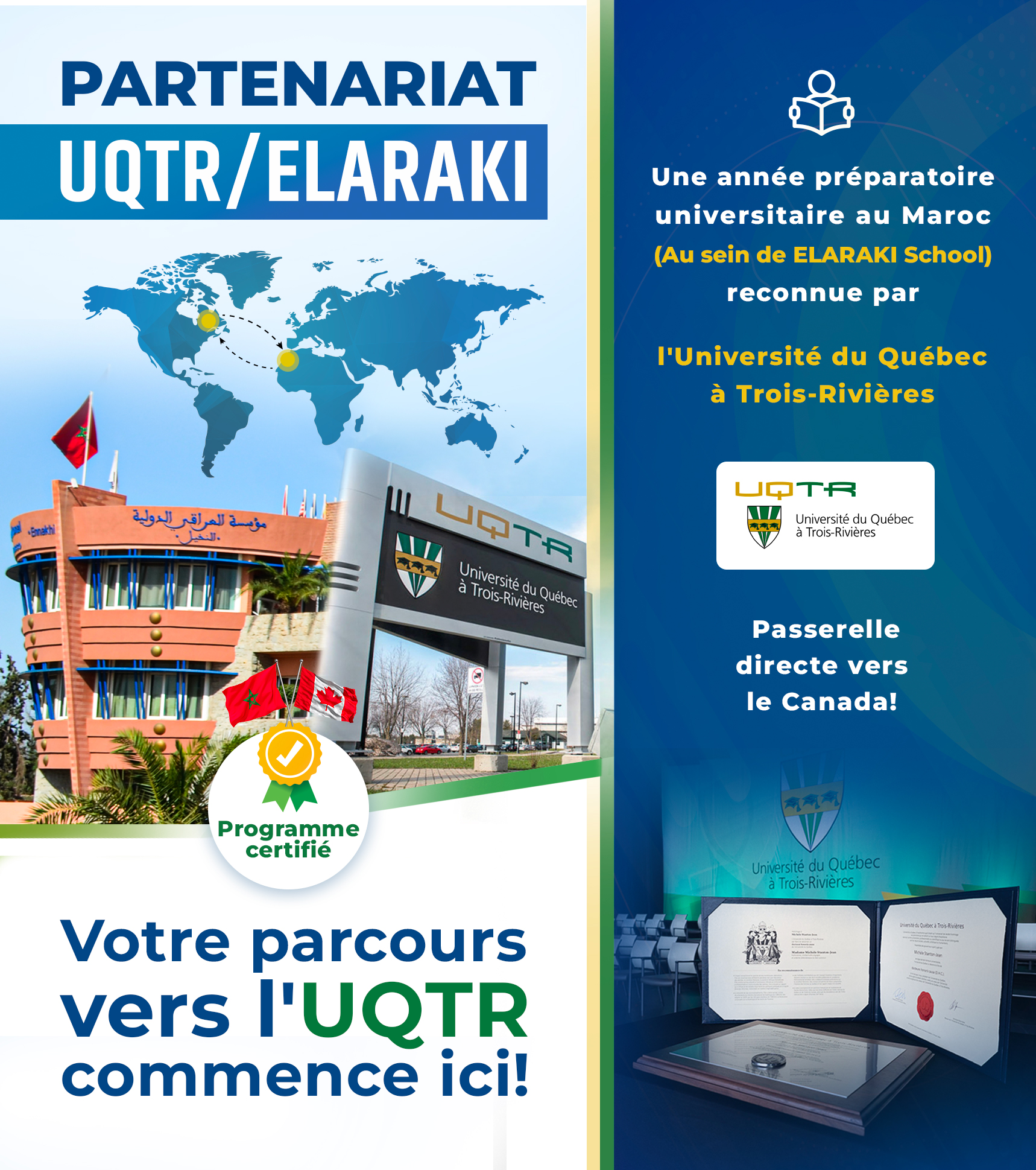 Brochure année préparatoire UQTR — Elaraki International School