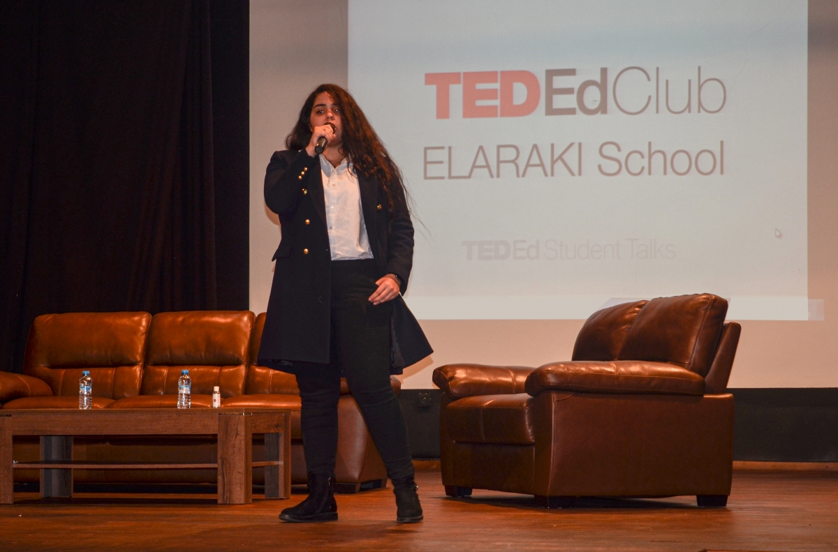 Elaraki school&#039;s TED-Ed club held its first TED-Ed student Talks Showcase Event, which focused on passions and ideas.