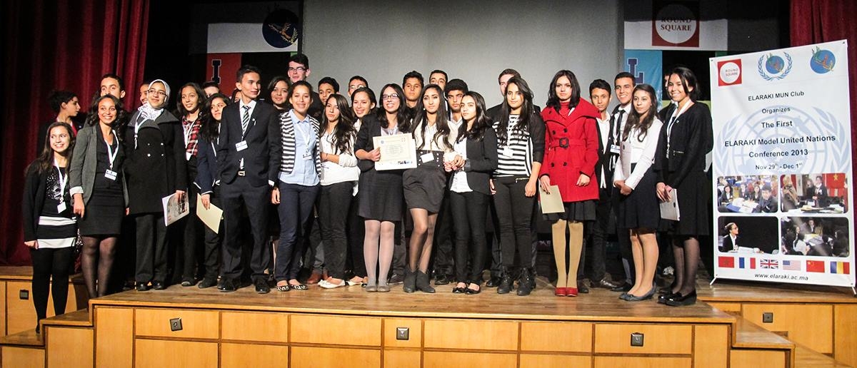 The First ELARAKI Model United Nations Conference 2013